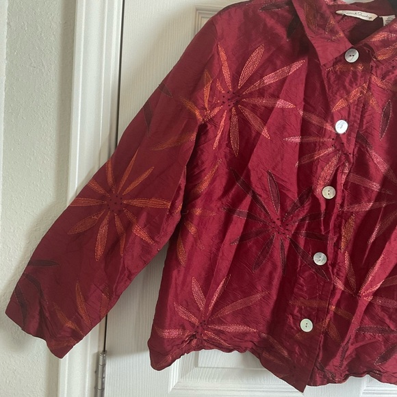 French Laundry Stylish silk  Women's top size large - Picture 6 of 7